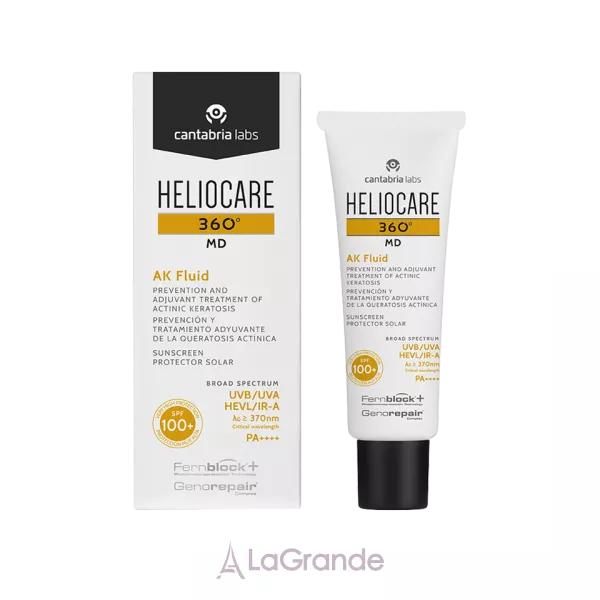 Cantabria Labs Heliocare 360 MD AK Fluid Sunscreen SPF 100+ ������������� ����-����� �� � ��������� �������� SPF 100+
