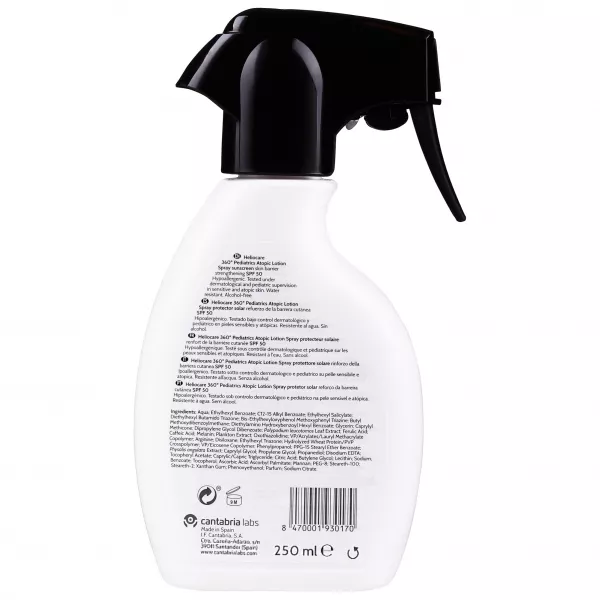 Cantabria Labs Heliocare 360 Pediatrics Atopic Lotion Spray SPF 50 ������� �������������� ������-����� ��� ���� SPF 50