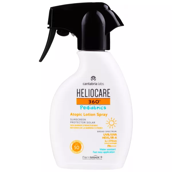 Cantabria Labs Heliocare 360 Pediatrics Atopic Lotion Spray SPF 50 ������� �������������� ������-����� ��� ���� SPF 50