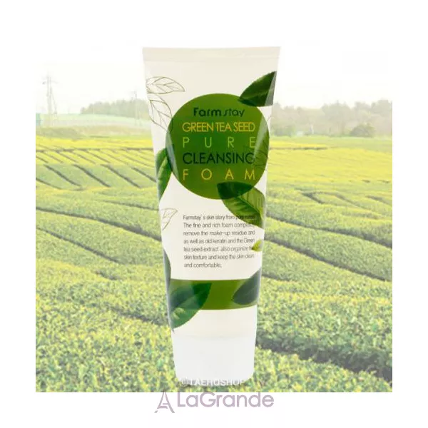 Farmstay Pure Cleansing Green Tea Seed Foam ϳ��� ��� �������� � ���������� �������� ���