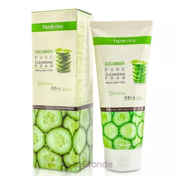 Farmstay Pure Cleansing Cucumber Foam ����� ��� �������� �� ��������� ���������