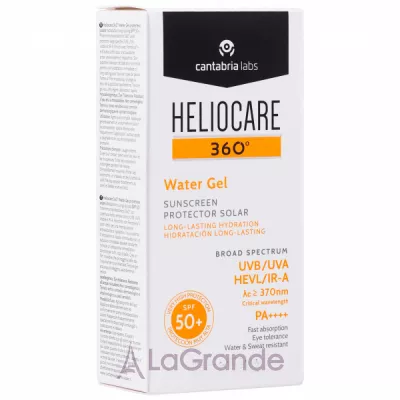 Cantabria Labs Heliocare 360 Water Gel SPF 50+   - SPF 50+