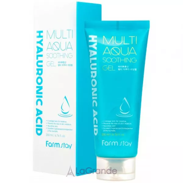FarmStay Hyaluronic Acid Multi Aqua Soothing Gel ������������������� ������������� ���� � ������������ ��������
