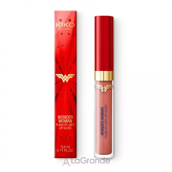 Kiko Milano Wonder Woman Flash Of Light Lip Gloss ����� ��� ���