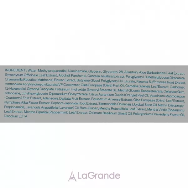 HYGGEE Relief Blue Flower Mask ������������� ����� ��� ����