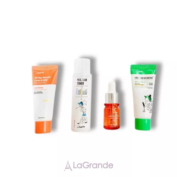 Jumiso Let�s Go! Kit ���� (ser/5ml+cleanser/10ml+cr/10ml+toner/15ml)