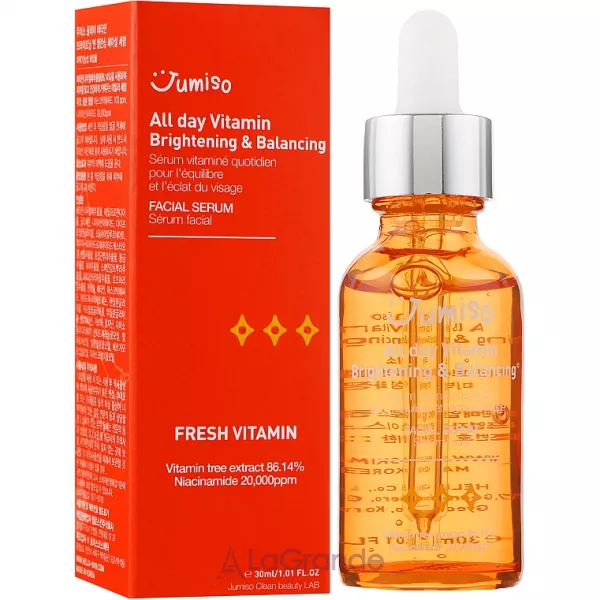 Jumiso HelloSkin  All Day Vitamin Brightening & Balancing Facial Serum ³������ ��������� (��������)