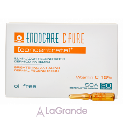 Cantabria Labs Endocare C Pure Concentrate Brightening Antiaging Dermal Regenaration       