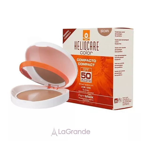 Cantabria Labs Heliocare Color Compact SPF 50 Sunscreen ���������� ����-����� ��� ����� � ���������� ���� SPF 50