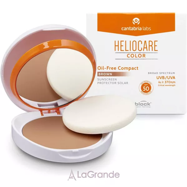 Cantabria Labs Heliocare Color Compact Oil-Free SPF 50 ���������� ����-����� ��� ������ � ��������������� ���� SPF 50
