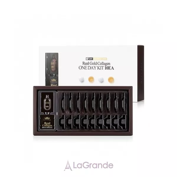 Wellage Gold Collagen One Day Kit ������� � ���������� ��� ����