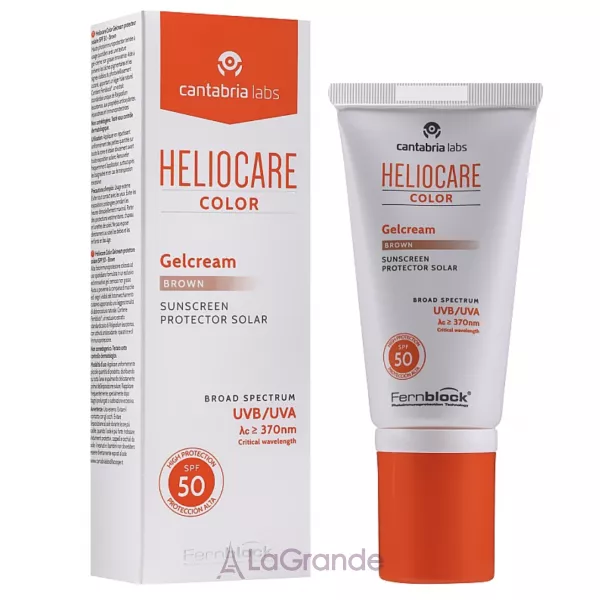 Cantabria Labs Heliocare Color Gelcream Brown SPF 50 �������������� ��������� ����-���� SPF 50 Brown
