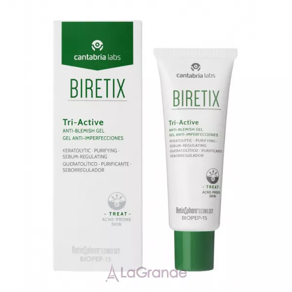 Cantabria Labs Biretix Tri-Active Anti-Blemish Gel ���� ���-����� ��� ���� � ����