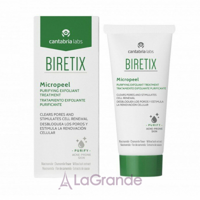 Cantabria Labs Biretix Micropeel Purifying Exfoliant Treatment  -    