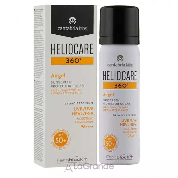 Cantabria Labs �eliocare 360 Airgel SPF 50+ ������������� ������������ ���� SPF 50+