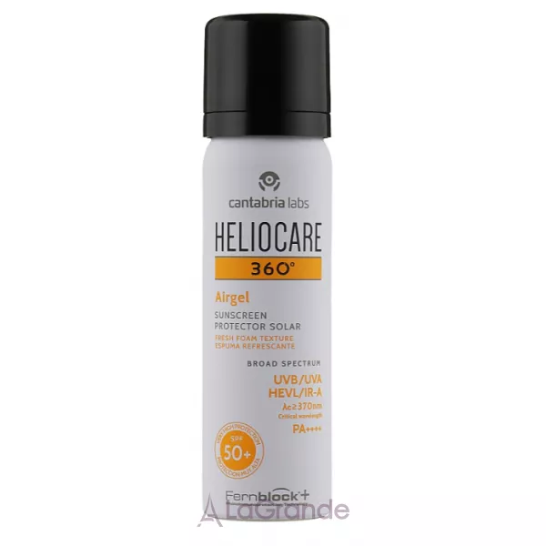 Cantabria Labs �eliocare 360 Airgel SPF 50+ ������������� ������������ ���� SPF 50+