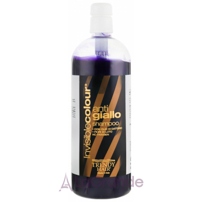 Trendy Hair Invisible Color Anti Yellow Shampoo      