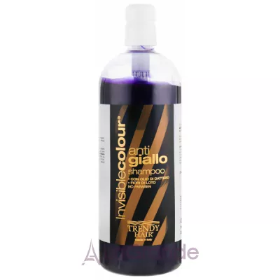 Trendy Hair Invisible Color Anti Yellow Shampoo      