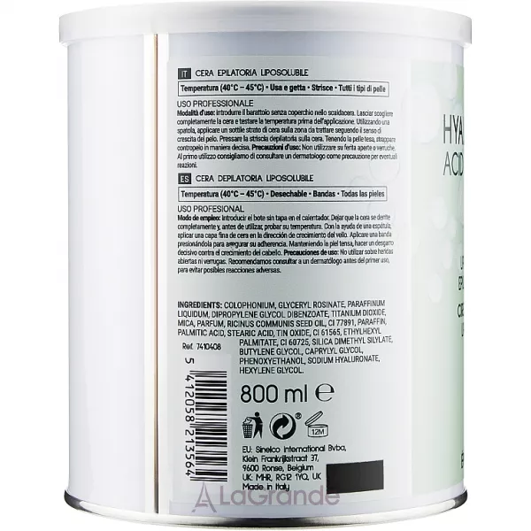 Sibel Epil' Hair Pro Liposoluble Hyaluronic Acid Wax Pot ³�� ��� �������� � ����������� ��������