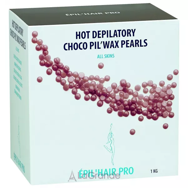 Sibel Epil'hair Pro Hot Depilatory Choco Pil'wax Face And Body Pearls ������� ��� ��� �������� ��� ������� �� ���