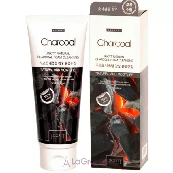 Jigott Natural Charcoal Foam Cleansing ��������� ����� � �����