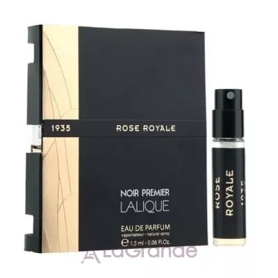 Lalique Noir Premier Rose Royale  
