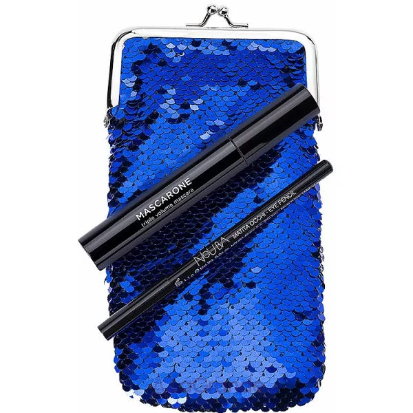 NoUBA Eye'M Mascarone Triple Volume Mascara ����� (mascara/14ml + eye/pen/1.1g + bag)