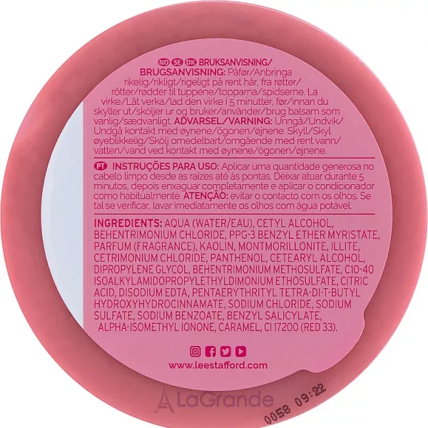 Lee Stafford Fresh Hair Replenishing Mask ����������������� ����� � ������� ������