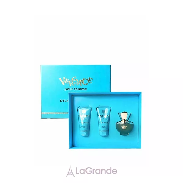 Versace Pour Femme Dylan Turquoise ���� (�������� ���� 5 �� + ���� ��� ���� 25 �� + ������� ��� ��� 25 ��)
