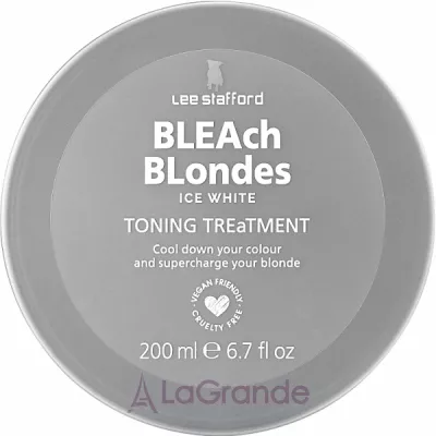 Lee Stafford BLEAch Blonde Ice White Toning Mask       