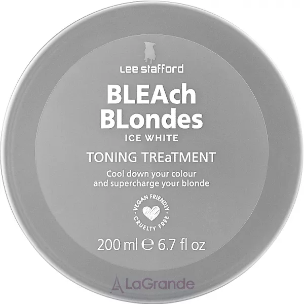 Lee Stafford BLEAch Blonde Ice White Toning Mask ����������� ����� ��� ���������� � ����� ������