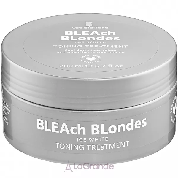 Lee Stafford BLEAch Blonde Ice White Toning Mask ����������� ����� ��� ���������� � ����� ������