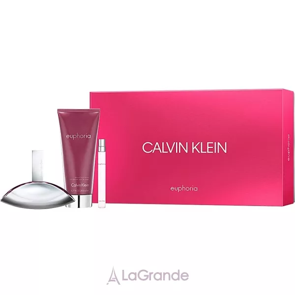 Calvin Klein Euphoria ���� (����������� ���� 100 �� + �������� 10 �� + ������� ��� ��� 200 ��)