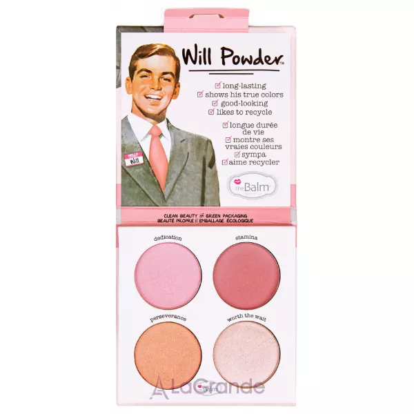 Thebalm Cosmetics Will Powder Blush Quad ������� �����