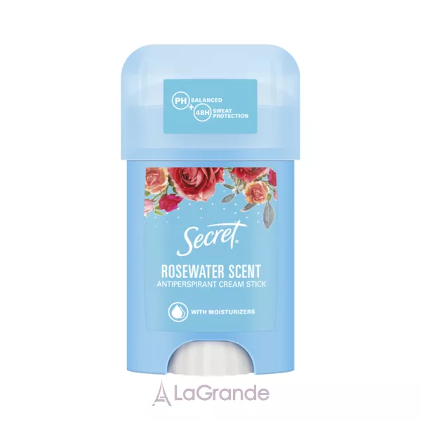Secret Antiperspirant Cream Stick Rosewater Scent �������� ����������-������������� 