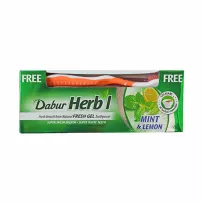 Dabur Herb�l Mint & Lemon Natural Toothpaste ������ ����� "������ ����"  + ������ �����