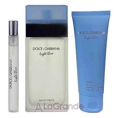 Dolce & Gabbana Light Blue pour Femme  (  100  +  10  +    75 )