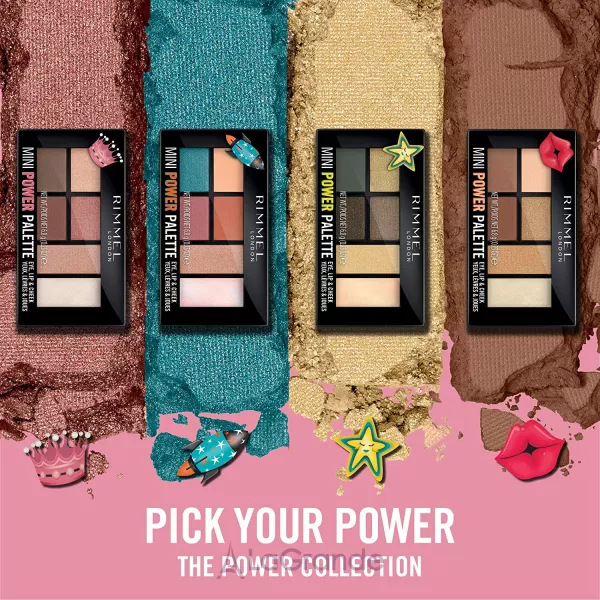Rimmel Mini Power Palette ������� ��� �������