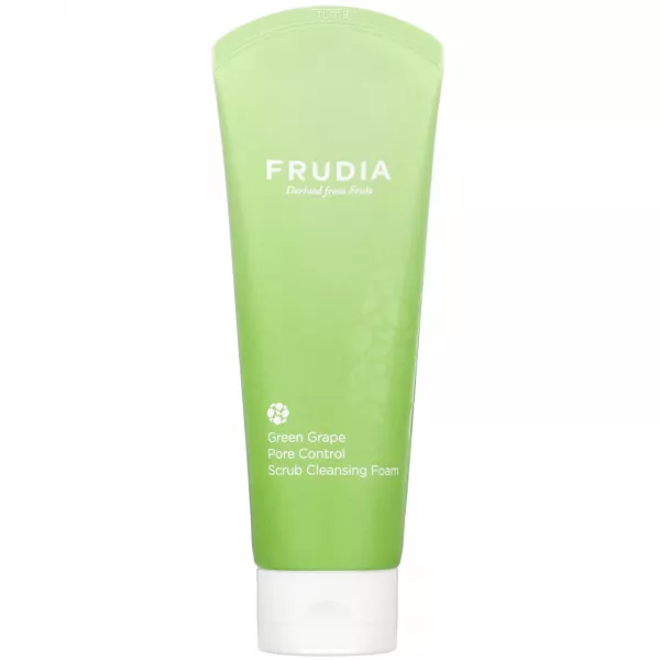 Frudia Green Grape Pore Control Scrub Cleansing Foam ���������������� �����-����� ��� �������� � ����������