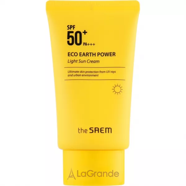 The Saem Eco Earth Power Light Sun Cream SPF50+ PA+++ ������ �������������� ����