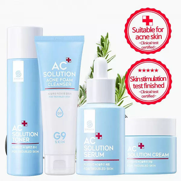 G9Skin AC Solution Acne Foam Cleanser ϳ��� ��� �������� ��� ��������� ����