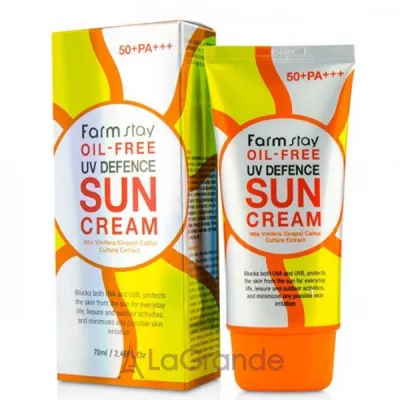 Farmstay Oil-Free Uv Defence Sun Cream SPF50+ PA+   