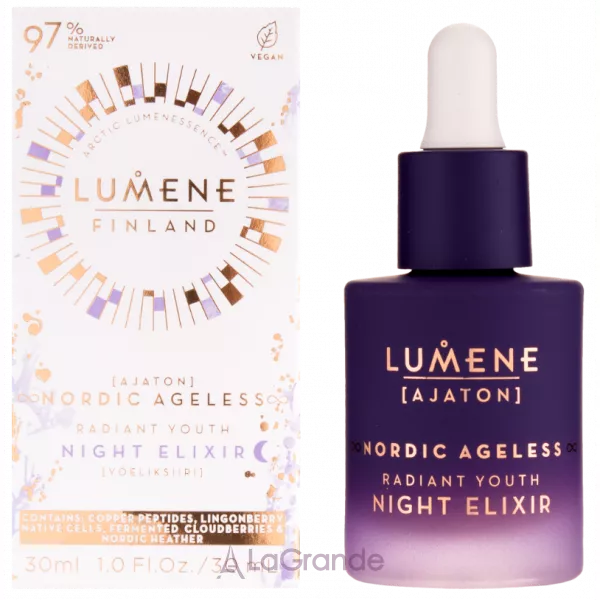 Lumene Nordic Ageless [Ajaton] Radiant Youth Night Elixir ������������� ������ �������