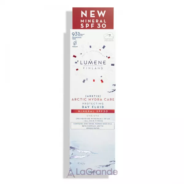Lumene Arctic Hydra Care Protecting Day Fluid Mineral SPF 30 ������ ����� ��� ������� � ���������� ��������
