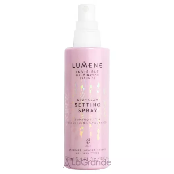Lumene Invisible Illumination Dewy Glow Setting Spray ����� ��� �������� �������