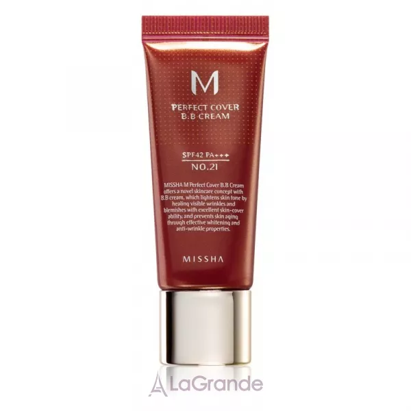Missha Perfect Cover BB Cream SPF42/PA++ BB-���� � ��������� ���������, 20 ��