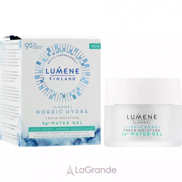 Lumene Lahde Nordic Hydra Fresh Moisture 24H Water Gel ����������� ���� ��� �������