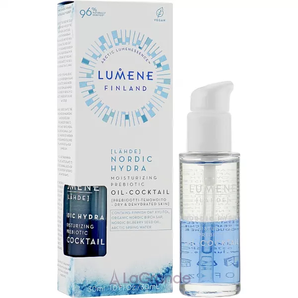 Lumene Lahde Nordic Hydra Moisturizing Prebiotic Oil-Cocktail ����������� �������� �� �����������