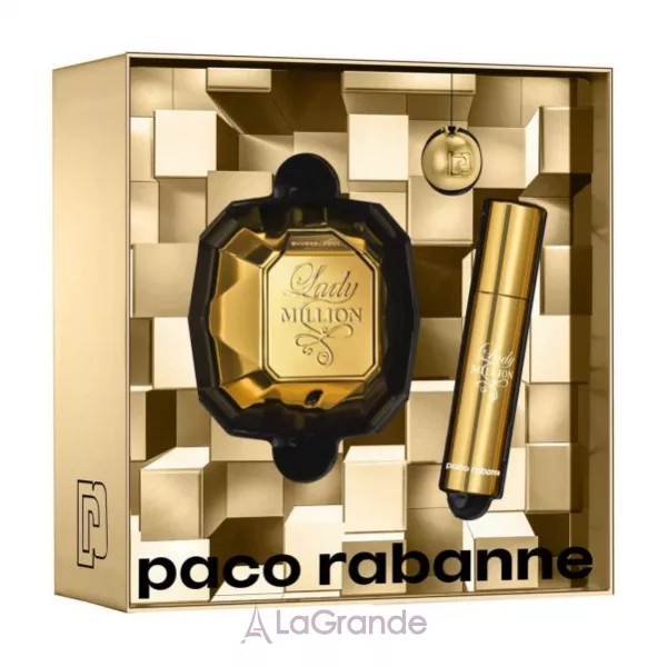 Paco Rabanne Lady Million ���� (����������� ���� 50 �� + ����������� ���� 10 �� + ������)