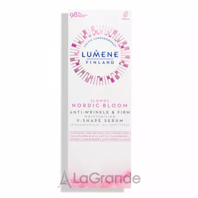 Lumene Lumo Nordic Bloom Anti-wrinkle & Firm Moisturizing V-Shape Serum      